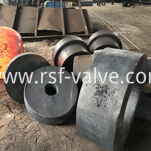 Ball Valve Part Forging Blank Body Closure